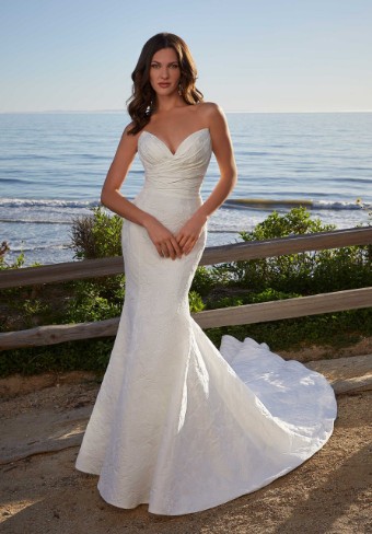 Morilee #1217B (Leighton) #2 Ivory thumbnail