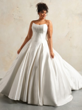 Maggie Sottero #Fortune (24MS775B01) - Zipper Closure #1 All Ivory thumbnail