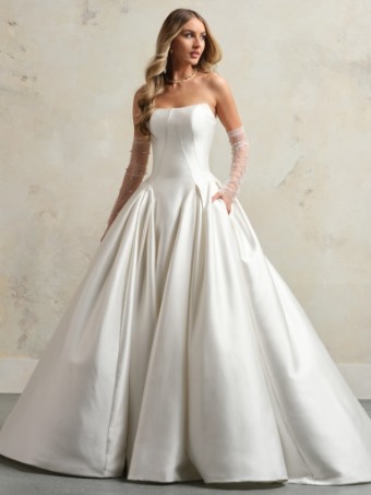 Maggie Sottero #Fortune (24MS775B01) - Zipper Closure #0 All Ivory thumbnail