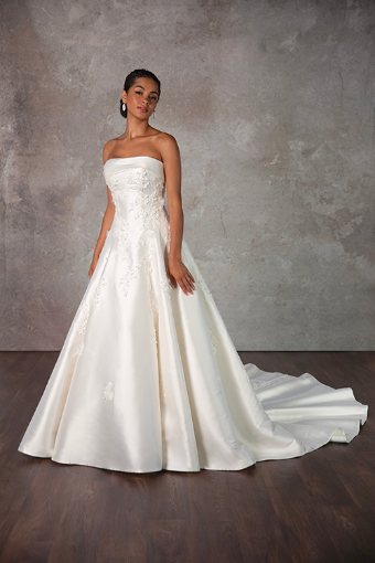Essense of Australia #D4195 - With Lace #0 Ivory thumbnail