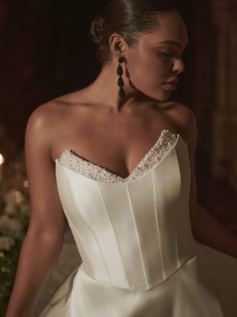 Sottero and Midgley #BRAXTON (25SW867A01) #1 All Ivory thumbnail
