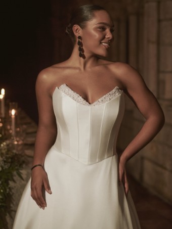 Sottero and Midgley #BRAXTON (25SW867A01) #2 All Ivory thumbnail