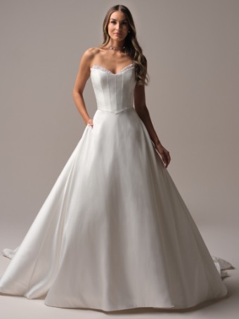 Sottero and Midgley #BRAXTON (25SW867A01) #4 All Ivory thumbnail