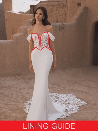 Blue by Enzoani #Tammy #2 Ivory/Nude thumbnail