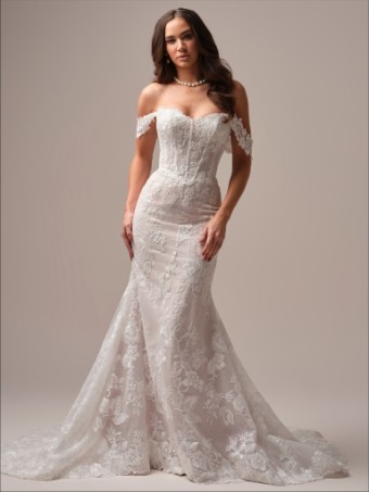 Maggie Sottero #MEREDITH (25MB870A01) #1 All Ivory (gown with Ivory Illusion) thumbnail