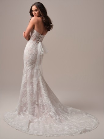 Maggie Sottero #MEREDITH (25MB870A01) #2 All Ivory (gown with Ivory Illusion) thumbnail