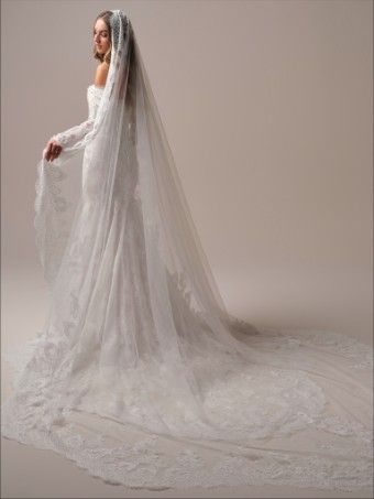Maggie Sottero #TAKERA (25MB941A02 ) #3 All Ivory (gown with Ivory Illusion) thumbnail
