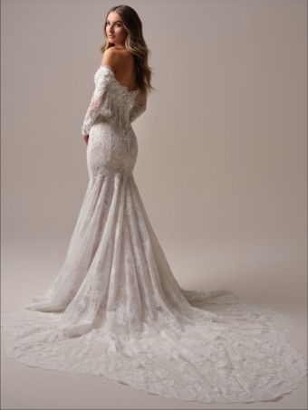 Maggie Sottero #TAKERA (25MB941A02 ) #2 All Ivory (gown with Ivory Illusion) thumbnail