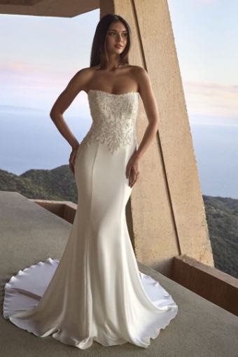 Casablanca Bridal #2611 #0 default Diamond White/Silver thumbnail