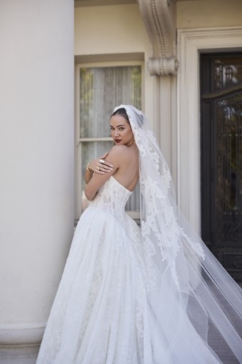 Sottero and Midgley #ZULANI (26SS471A01 ) #5 default All Ivory (gown with Ivory Illusion) thumbnail