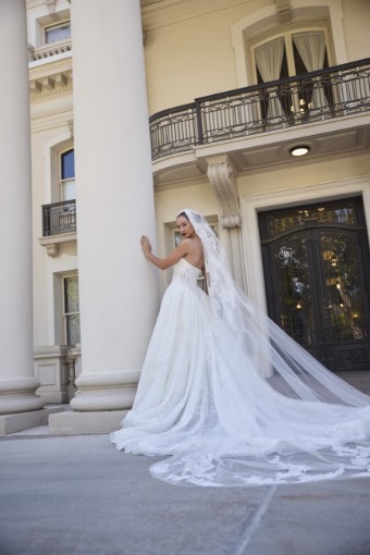 Sottero and Midgley #ZULANI (26SS471A01 ) #4 All Ivory (gown with Ivory Illusion) thumbnail