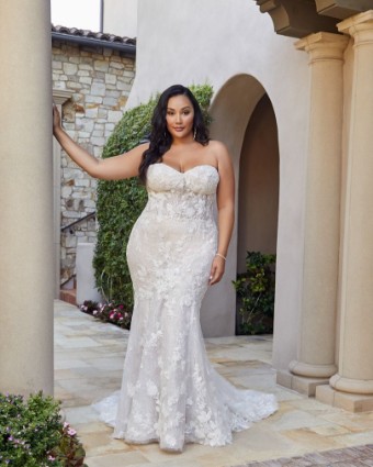 Casablanca Bridal #2438 #0 default Nude/Ivory thumbnail