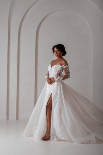 Ritzy Gowns Collection 2 #9054SL #0 default Ivory/Sand/Nude thumbnail