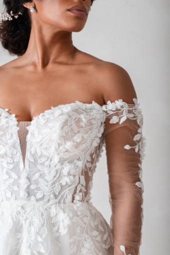 Ritzy Gowns Collection 2 #9054SL #2 Ivory/Sand/Nude thumbnail