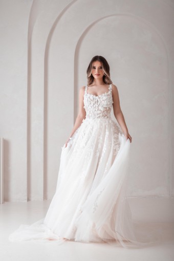 Ritzy Gowns Collection 3 #A8096 #0 default Ivory/Champagne thumbnail