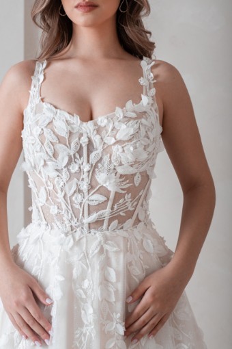 Ritzy Gowns Collection 3 #A8096 #2 Ivory/Champagne thumbnail