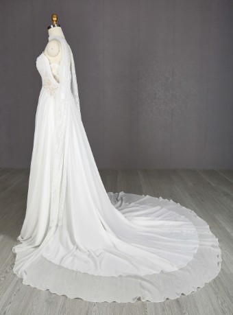 Ritzy Gowns Collection 3 #A8161 - No Slit #1 default Ivory thumbnail