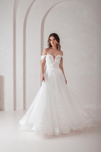 Ritzy Bridal #R25W03 - Corset Back #2 Ivory thumbnail