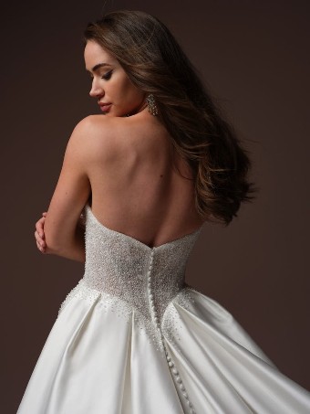 Sottero and Midgley #RUMI (F6SS023A01) #4 default All Ivory (gown with Ivory Illusion) thumbnail