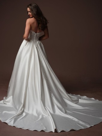 Sottero and Midgley #RUMI (F6SS023A01) #3 All Ivory (gown with Ivory Illusion) thumbnail