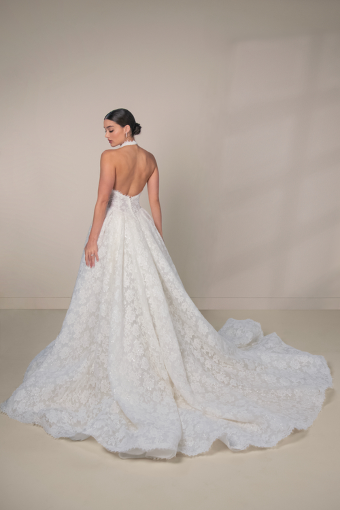 Martina Liana Luxe #LE1473 #3 (IVIV-PL) Ivory Lace & Tulle over Ivory Gown w Porcelain Tulle Illusion thumbnail