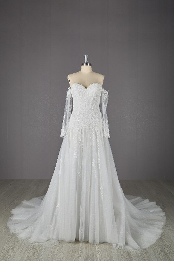Ritzy Bridal #R2607W03 - Dress Only #0 default Ivory/Ivory thumbnail