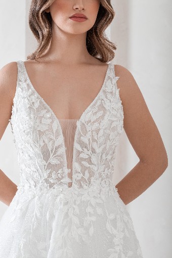 Ritzy Bridal #R25W08* - Zipper #2 Ivory thumbnail