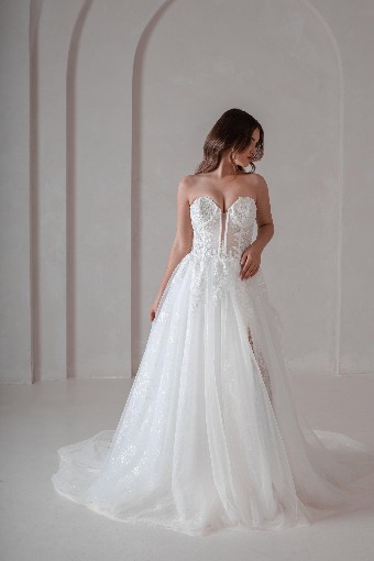 Ritzy Bridal #R25W11 - Zipper #1 Ivory thumbnail