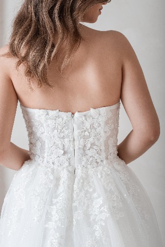 Ritzy Bridal #R25W11 - Zipper #3 Ivory thumbnail