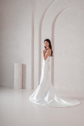 Ritzy Bridal #R25W18 With Overskirt #3 Ivory thumbnail