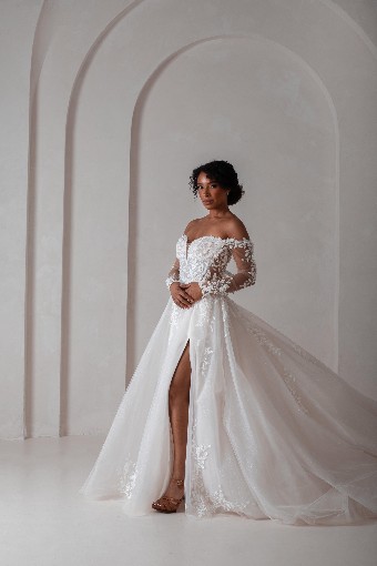 Ritzy Bridal #R25W36 #0 default Ivory/Sand/Nude thumbnail