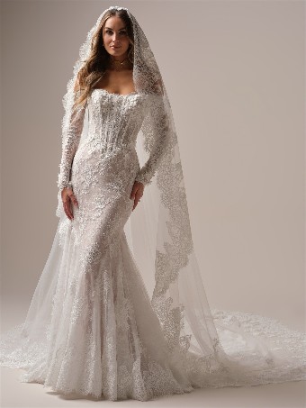 Maggie Sottero #TAKERA (25MB941B02) #0 default All Ivory (gown with Ivory Illusion) thumbnail
