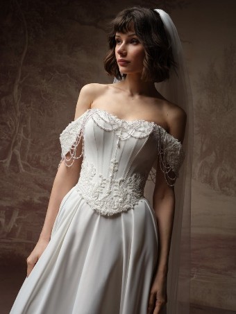 Maggie Sottero #SEATTLE (F6MK080A01) #2 Ivory thumbnail