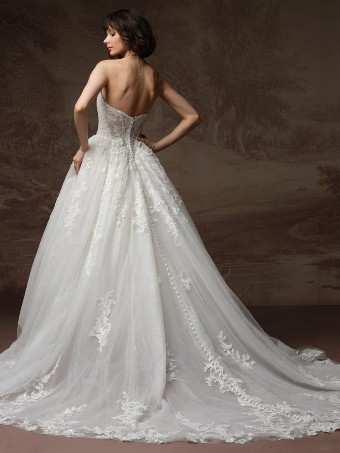 Maggie Sottero #LYRA (F6MS204A01) #2 All Ivory (gown with Ivory Illusion) thumbnail