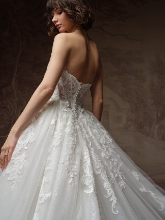 Maggie Sottero #LYRA (F6MS204A01) #3 default All Ivory (gown with Ivory Illusion) thumbnail