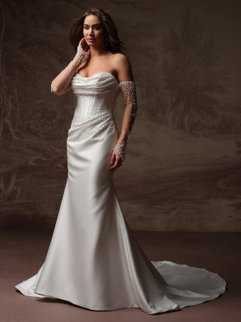 Maggie Sottero #MELISSA ROYALE (F6MS042A01) #1 Ivory thumbnail