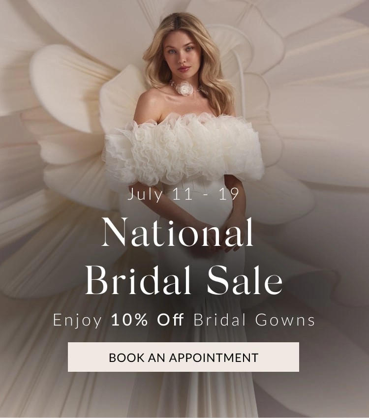 National Bridal Sale Banner Mobile
